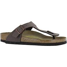 Birkenstock Gizeh Narrow Fit Mocca Birko-Flor Sandals - Brown