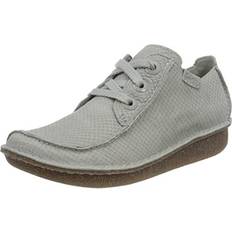 Clarks Clarks Women's Funny Dream Derbys, Grey Light Grey Nub Light Grey Nub