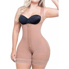 Premium Hourglass Figure Shapewear Ideal Post Liposuction Son 211 - Mocha