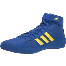 adidas Men's HVC Wrestling Shoe, Royal Blue/Yellow/Black