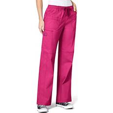 WonderWink WonderWink Women's Wonderflex Faith Scrub Pant, Hot Pink, Petite