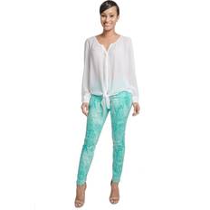 Turquoise - Women Jeans Miss Halladay Women's Skinny Ankle Jeans