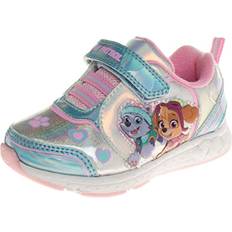 Polyester Sneakers Nickelodeon Nickelodeon Little Girls Paw Patrol Sneakers Silver-Tone-Pink