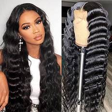 Royal Impression Human Hair Lace Front Wigs 13x4 Loose Deep Wave Lace Front Wigs for 180% Density Brazilian Virgin