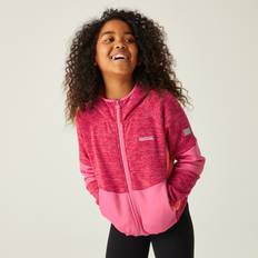 Regatta Kids' Dissolver Viii Full Zip Fleece Pink Potion Flamingo Pink Satsuma, 9-10yrs 9-10yrs