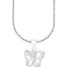 Amor Damen Schmucksets Amor kette mit anhänger 925 sterling silber mädchen kinder halsschmuck, mit 1341