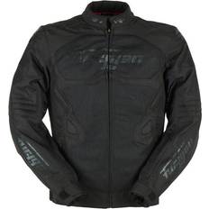 Furygan Motorcykeljakker Furygan Atom Vented Evo Perforierte Motorrad Textiljacke, schwarz, Größe