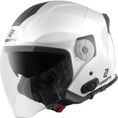 XXL Accessori per moto Bogotto H586 BT Solid Bluetooth Casco Jet, bianco, dimensione per uomo