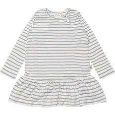 Petit Piao Rib Modal Dress - Spring Blue