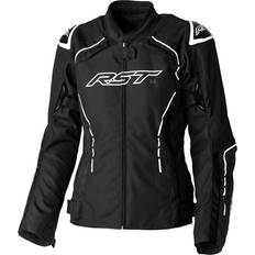 Rst S-1 CE Textile Jacket - Black/White Woman