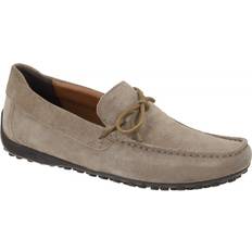 Grijs - Man Mocassins Geox Snake Moc Slipper - Dunkel-Grau