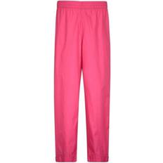 Mountain warehouse 11-12 Years, Bright Pink Childrens/Kids Pakka Waterproof Over Trousers