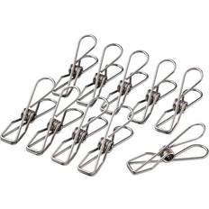 Pinzas para la ropa Pulito Clothespin Stainless Steel 10-pack