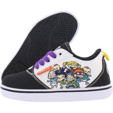 Heelys HEELYS Youth Kids Rugrats Pro Prints Wheels Skate Sneaker Shoes BLACK/WHT/PUR