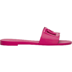 Rubber Slides Dolce & Gabbana Beachwear Sliders - Fuchsia