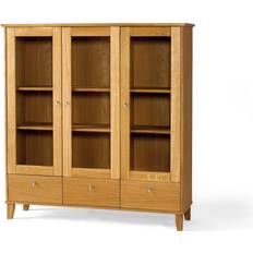Torkelson Vitrineskabe Torkelson Ekliden Oiled Oak Vitrineskab 96x200cm