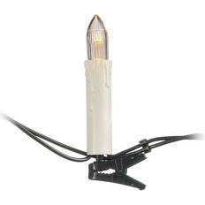 Konstsmide Candle LED Green Julgransbelysning 15 Lampor