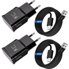 Samsung fast charger Kayshow Fast Charger for Samsung 2-pack