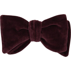 Elastane/Lycra/Spandex - Men Bow Ties Reiss Hike Bow Tie - Bordeaux