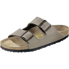 Birkenstock Arizona BF Nubuck Stone Regular Fit - Grey