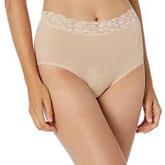 Vanity Fair Women's Flattering Lace Brief 13281, Beige