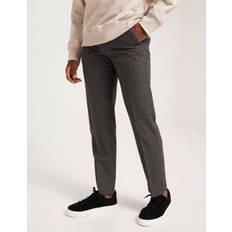 Lana Pantaloni Selected Homme Pantalon Droit En Laine Mélangée - Taille