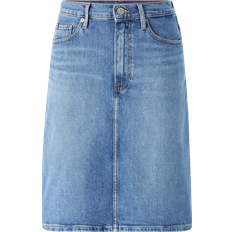 Tommy Hilfiger Femme Jupes Tommy Hilfiger Jupe en Jean Taile - Bleu