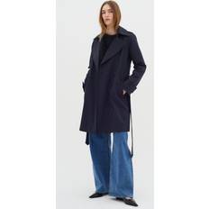 InWear Outerwear InWear Tinah Short Trench Coat, Marine Blue