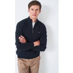 Crew Clothing Organic Half-Zip Jumper