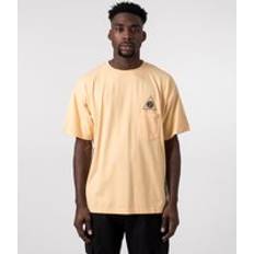 Pretty Green Men's Oversized Far Out T-Shirt Orange Regular/36