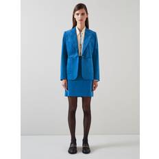 Corduroy Blazers LK Bennett L.K.Bennett Deborah Tailored Blazer, Blue