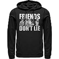 Pullover Stranger Things Unisex Cast Friends Don't Lie Hoodie, Schwarz