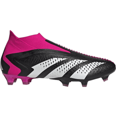 Men - Slip-On Soccer Shoes Adidas Predator Accuracy + FG - Core Black/Cloud White/Team Shock Pink 2