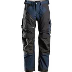 Snickers RuffWork Canvas Work Trousers Navy/Black