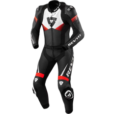 Rev'it! Motorcycle Suits Rev'it! Argon MC Leather Suit Black-Neon Red