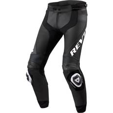 Motorcycle Equipment Rev'it! Apex Leather Trousers Black White