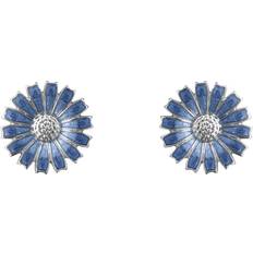 Georg Jensen Daisy Blå Örhängen - Blue