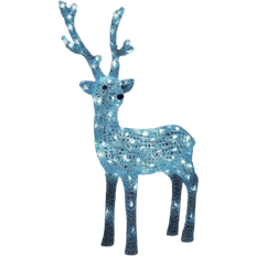 Trans-Continental Group Ltd Reindeer White Christmas Lamp 85cm