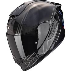 Scorpion Exo-1400 Evo II Carbon Air Full Face Helmet - Black/Silver/Blue