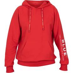 Blue Tøj Blue hættetrøje Damer Hættetrøjer & Sweatshirts Rød