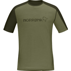 Norrøna Paidat Norrøna Falketind Equaliser Merino T-Shirt - Olive Night/Rosin