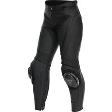 Dainese Pantaloni in pelle donna Delta nero
