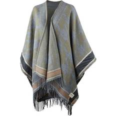 Capes & Ponchos Barts Damen Poncho Tunsta Poncho Grau