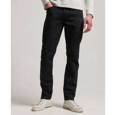 Superdry Jeans Superdry Jean Slim En Coton Délavé - Noir