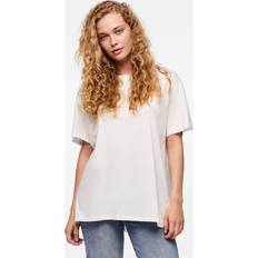 Damen - Oversize T-Shirts Pieces Pcsara T-shirt Weiß