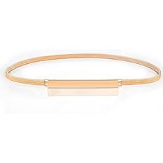 Silver Belts For Women Dresses Elastic Stretch Female Waist Belts Metal Plate Thin Ladies Dress Belts pasek damski Multicoloured One