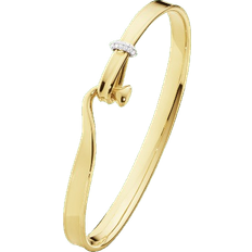 Georg Jensen Torun Bangle - Gold/Diamonds