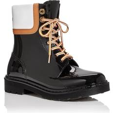 See by Chloé Gummistövlar See by Chloé Florrie Womens Patent Lace-Up Rain Boots