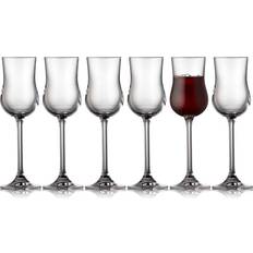 Lyngby Glas Juvel Verre à Vin Rouge 9cl 6pcs