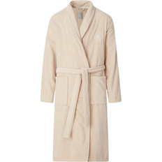 Bomull - Herre Nattøy Lexington Hotel Velour Robe - Beige